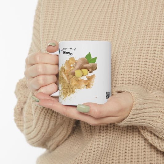 Ginger mug - Farm Fresh Ceramic Mug - Perfect for Coffee Lovers.