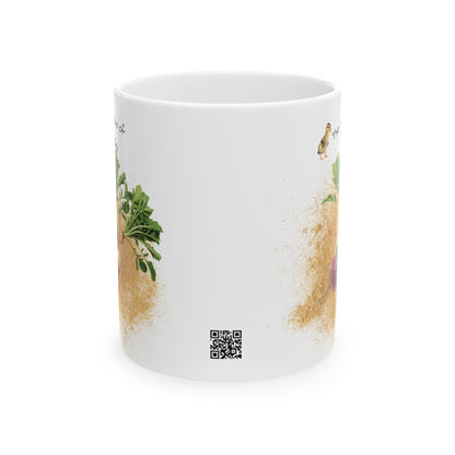 Maca mug - Farm Fresh Ceramic Mug - Perfect for Coffee Lovers.
