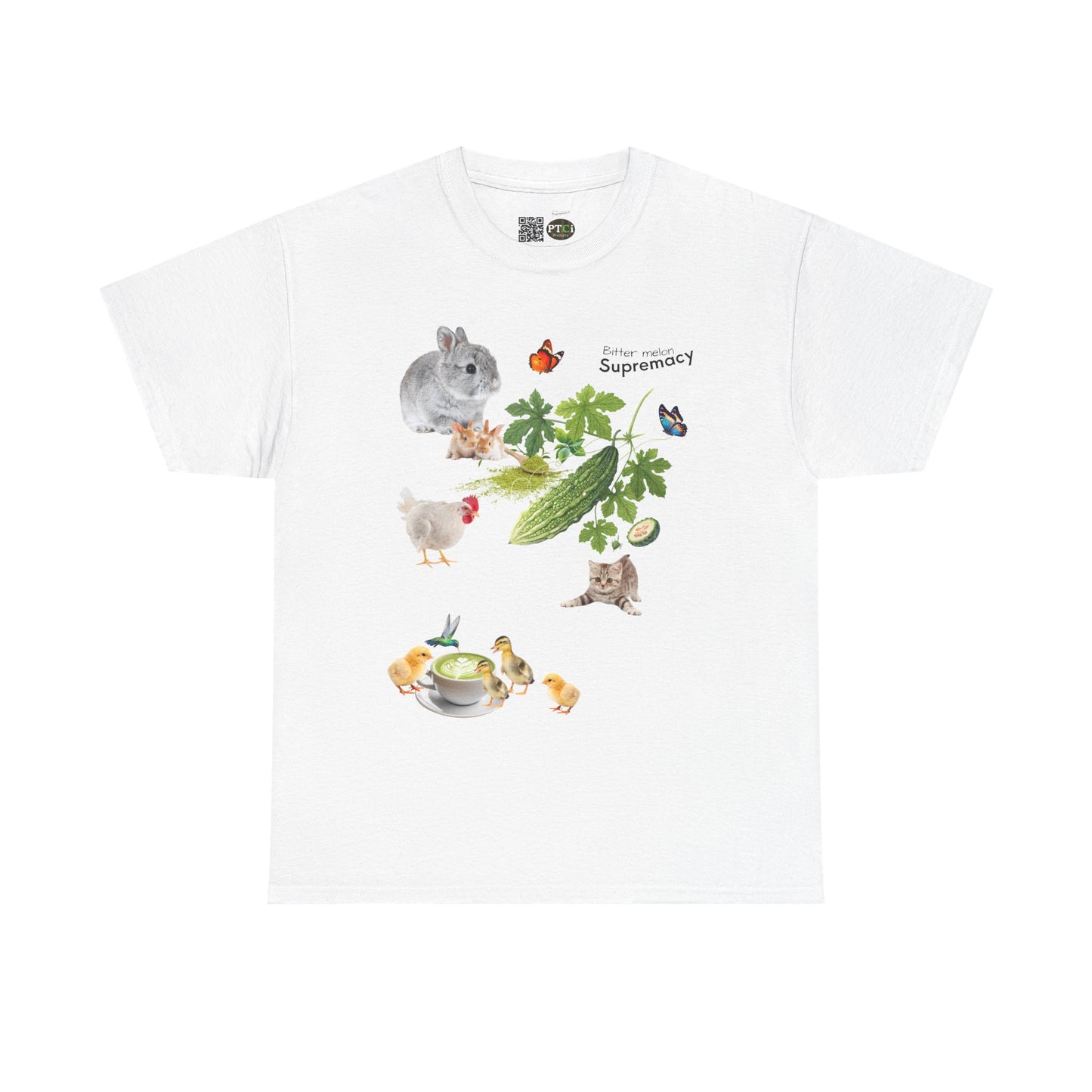 Bitter Melon Tee - The Wonders of Bitter melon Powder Unisex Heavy Cotton Shirt