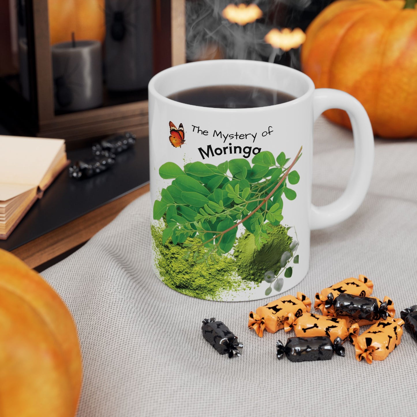 Moringa mug - Farm Fresh Ceramic Mug - Perfect for Coffee Lovers.