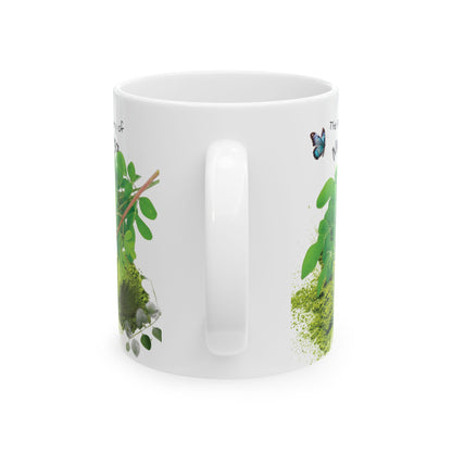 Moringa mug - Farm Fresh Ceramic Mug - Perfect for Coffee Lovers.