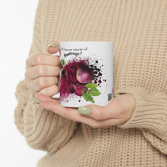 Beetroot mug - Farm Fresh Ceramic Mug - Perfect for Coffee Lovers.
