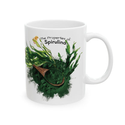 Spirulina mug - Farm Fresh Ceramic Mug - Perfect for Coffee Lovers.