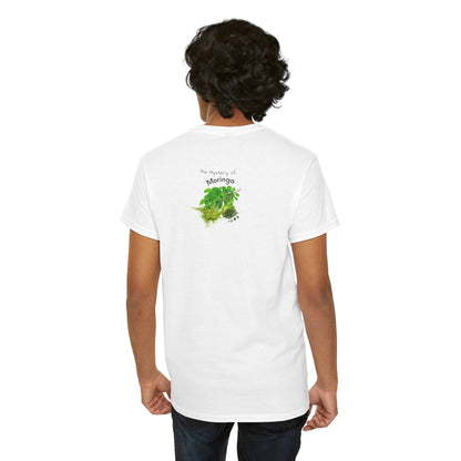 Moringa Tee ( Simple )  - The Mystery of Moringa Powder Unisex Heavy Cotton Shirt