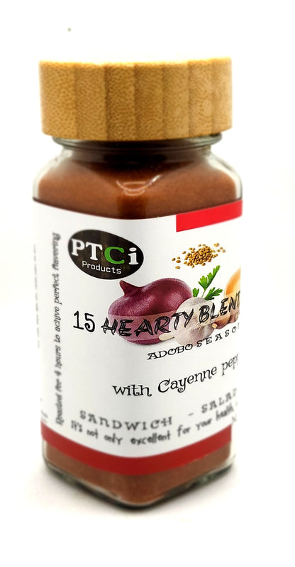 15 Hearty blend roasted adobo seasoning ( 2oz ) -  With ORGANIC CAYENNE