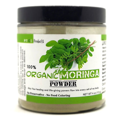 100% ORGANIC MORINGA POWDER - 4 oz