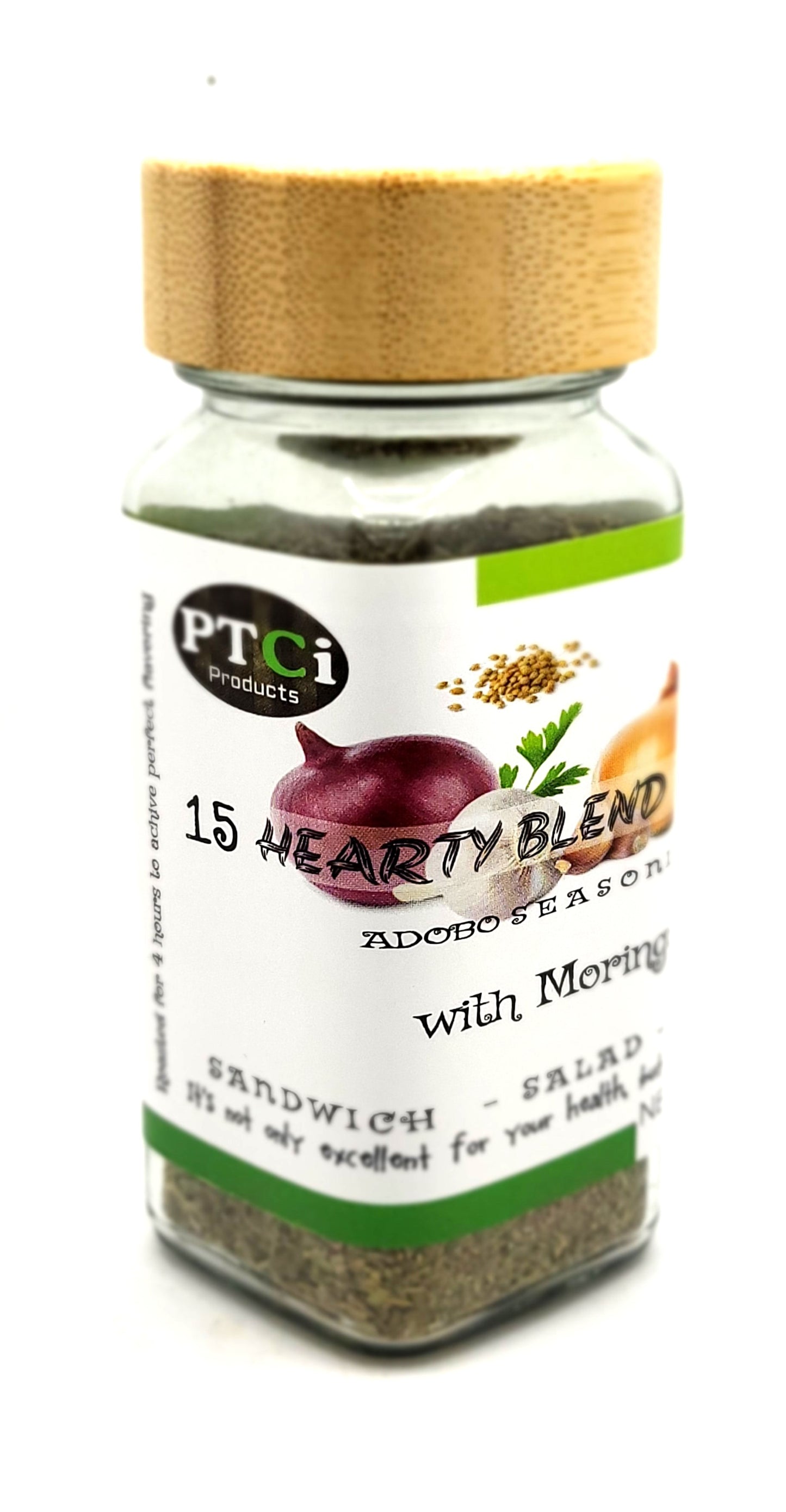 15 Hearty blend roasted adobo seasoning ( 2oz ) -  With ORGANIC MORINGA
