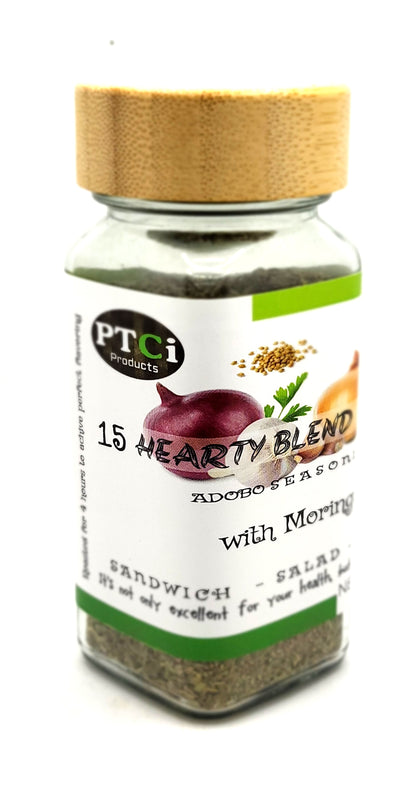 15 Hearty blend roasted adobo seasoning ( 2oz ) -  With ORGANIC MORINGA