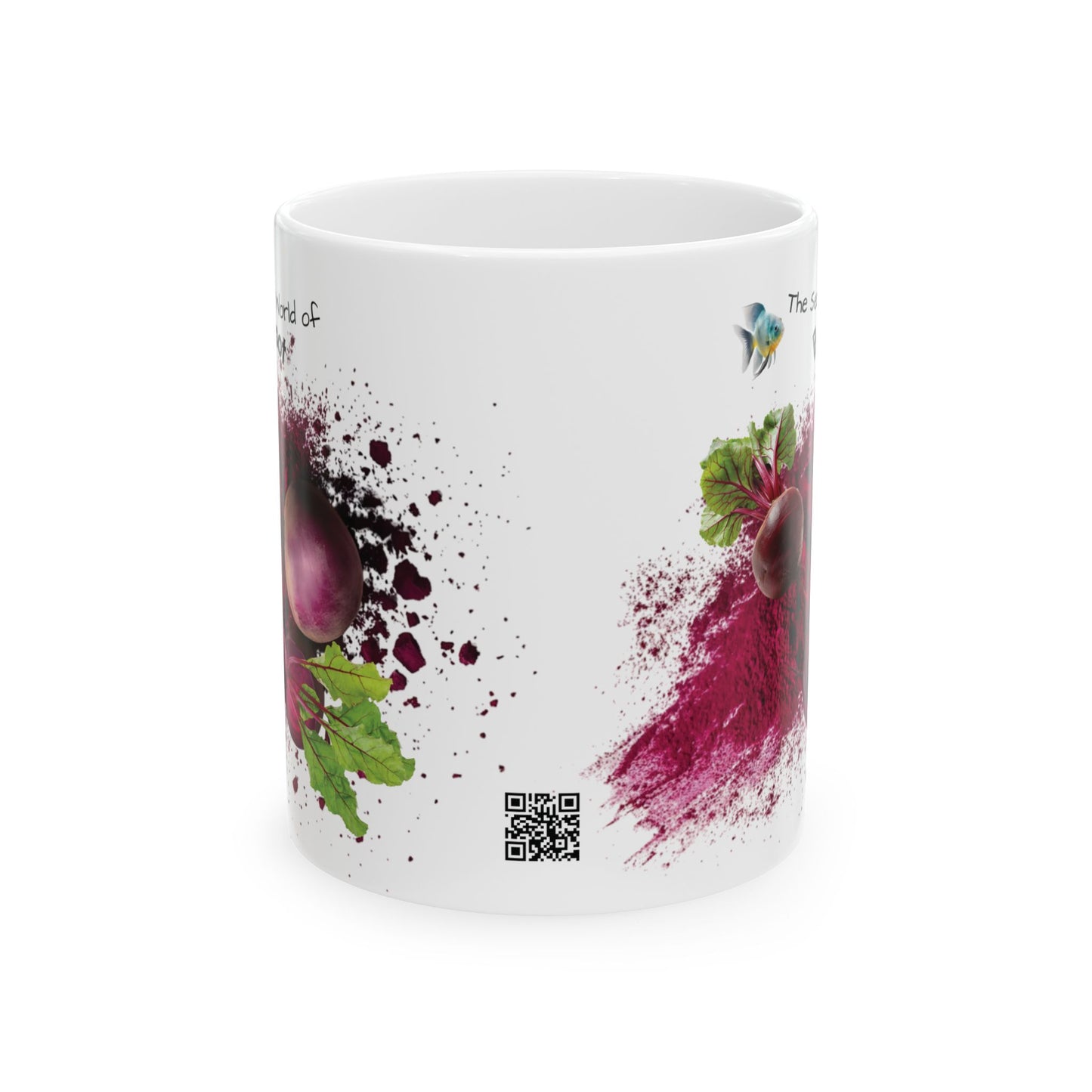 Beetroot mug - Farm Fresh Ceramic Mug - Perfect for Coffee Lovers.