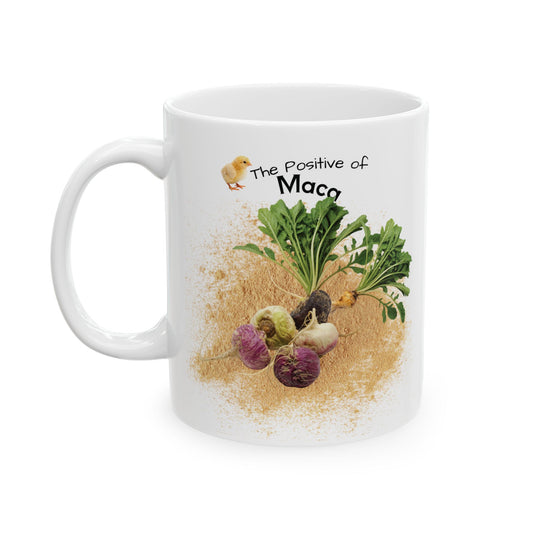 Maca mug - Farm Fresh Ceramic Mug - Perfect for Coffee Lovers.