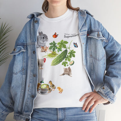 Bitter Melon Tee - The Wonders of Bitter melon Powder Unisex Heavy Cotton Shirt