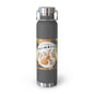 Insulated Water Bottle  "The Advantage of Turmeric "  Botanical Copper Vacuum 22oz