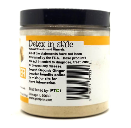 100% ORGANIC GINGER POWDER - 4 oz