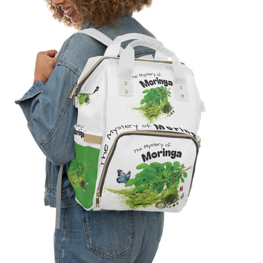 The Mystery of Moringa Greenery Multifunctional Backpack