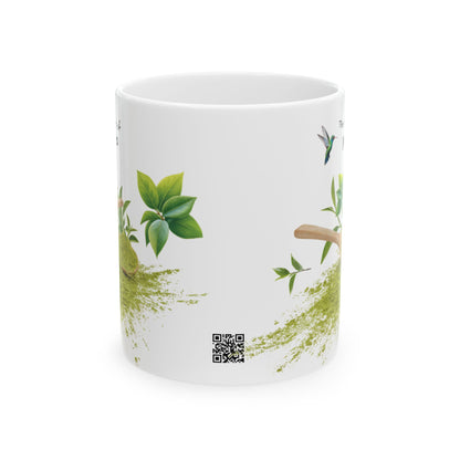 Matcha mug - Farm Fresh Ceramic Mug - Perfect for Coffee Lovers.