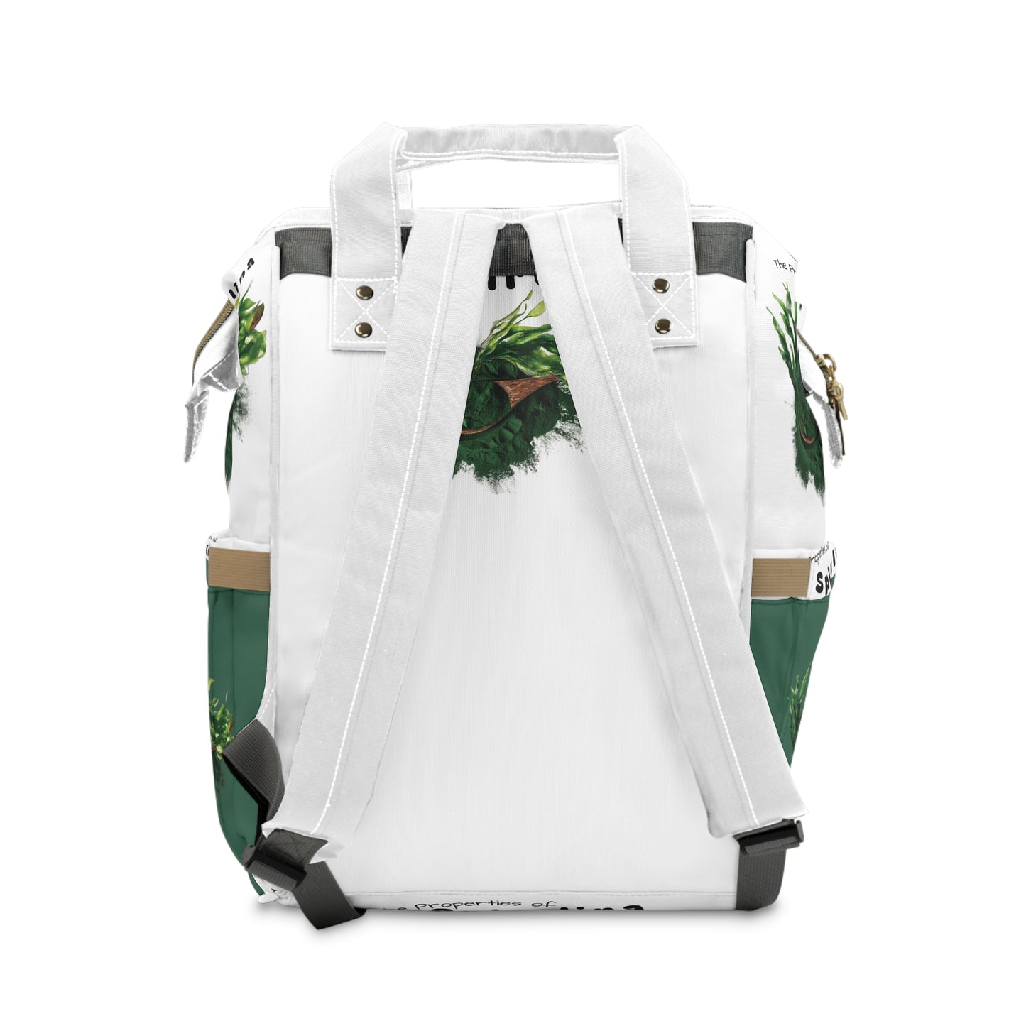 The Properties of Spirulina Powder Greenery Multifunctional Backpack