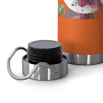 Insulated Water Bottle – 'Beetroot' Botanical Copper Vacuum 22oz