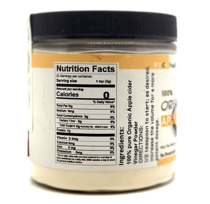 100% ORGANIC APPLE CIDER POWDER - 4 Ounce