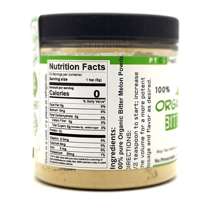 100% ORGANIC BITTER MELON - 4 oz