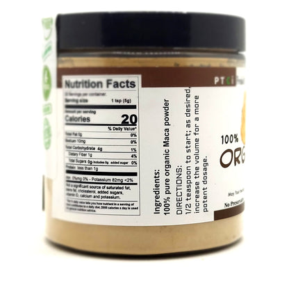 100% ORGANIC MACA POWDER - 4 oz