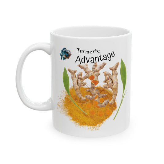 Turmeric mug - Farm Fresh Ceramic Mug - Perfect for Coffee Lovers.