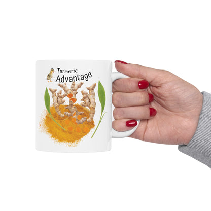 Turmeric mug - Farm Fresh Ceramic Mug - Perfect for Coffee Lovers.