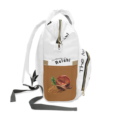 The Miracles of Reishi Powder Greenery Multifunctional Backpack