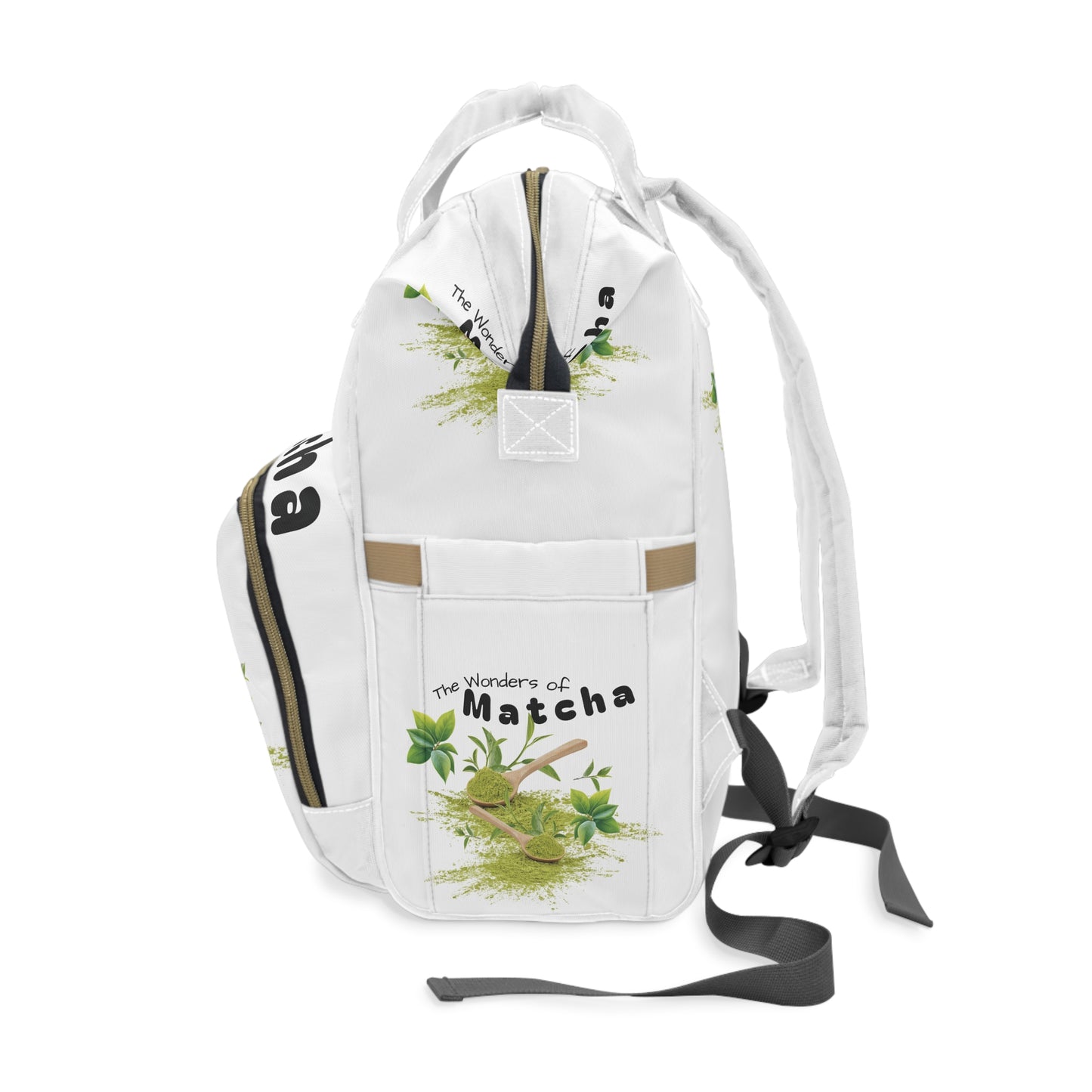 The Wonders of Matcha Powder Greenery Multifunctional Backpack