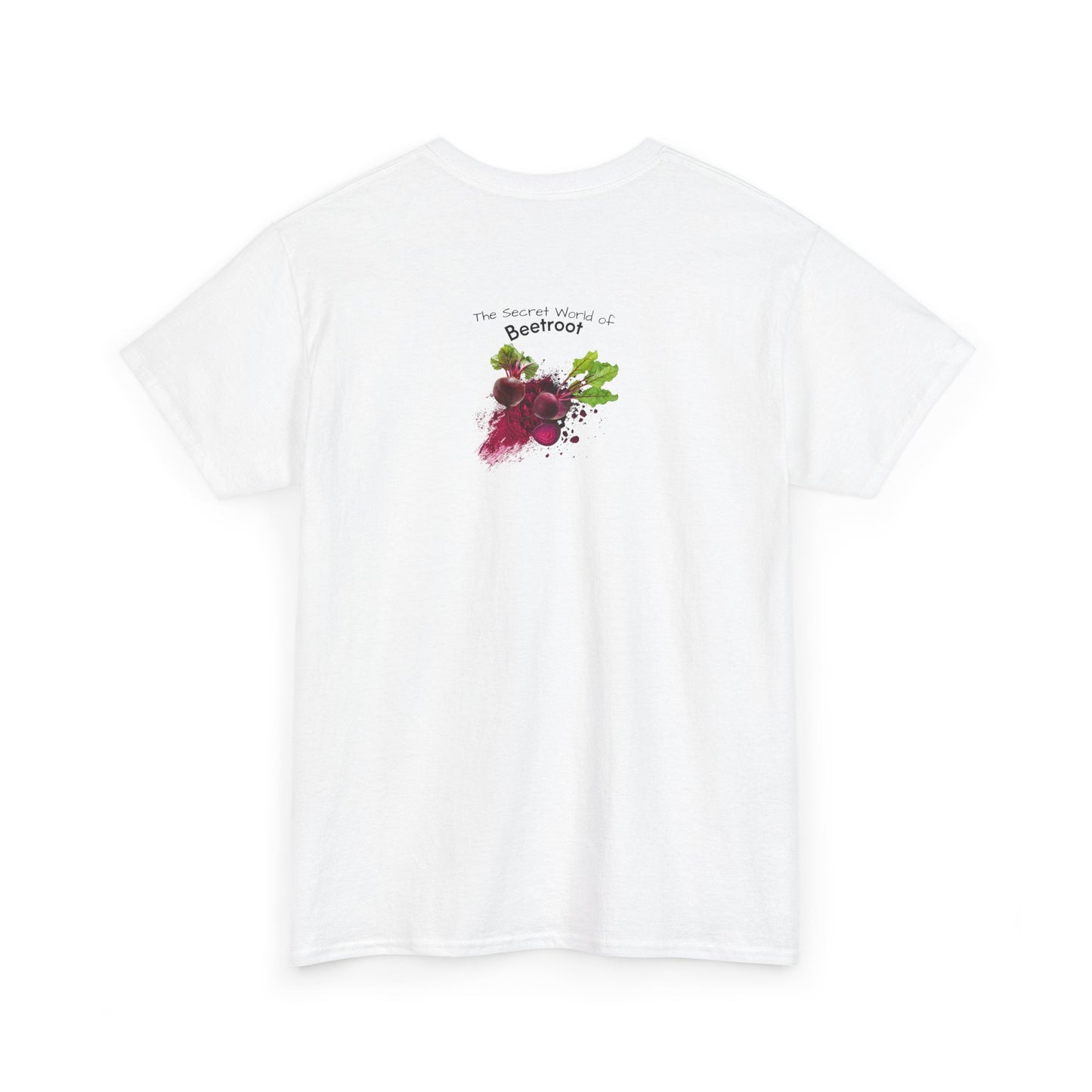 Beetroot Tee ( Simple )  - The Secret world of beetroot Powder Unisex Heavy Cotton Shirt
