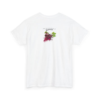 Beetroot Tee ( Simple )  - The Secret world of beetroot Powder Unisex Heavy Cotton Shirt