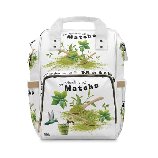 The Wonders of Matcha Powder Greenery Multifunctional Backpack