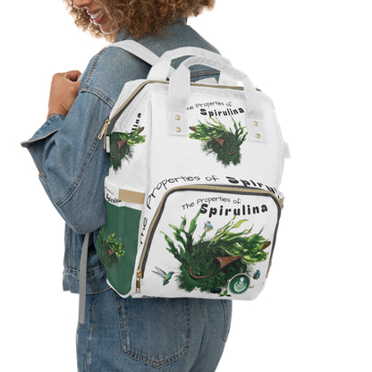 The Properties of Spirulina Powder Greenery Multifunctional Backpack