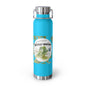 Insulated Water Bottle – 'Bitter Melon' Botanical Copper Vacuum 22oz