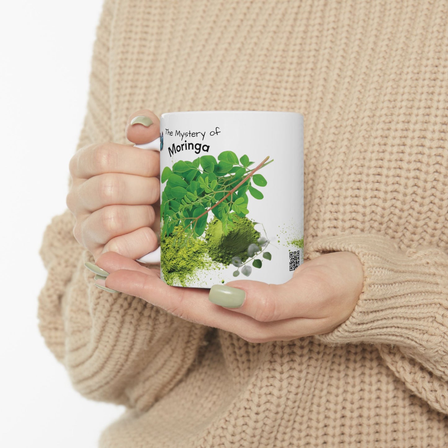 Moringa mug - Farm Fresh Ceramic Mug - Perfect for Coffee Lovers.