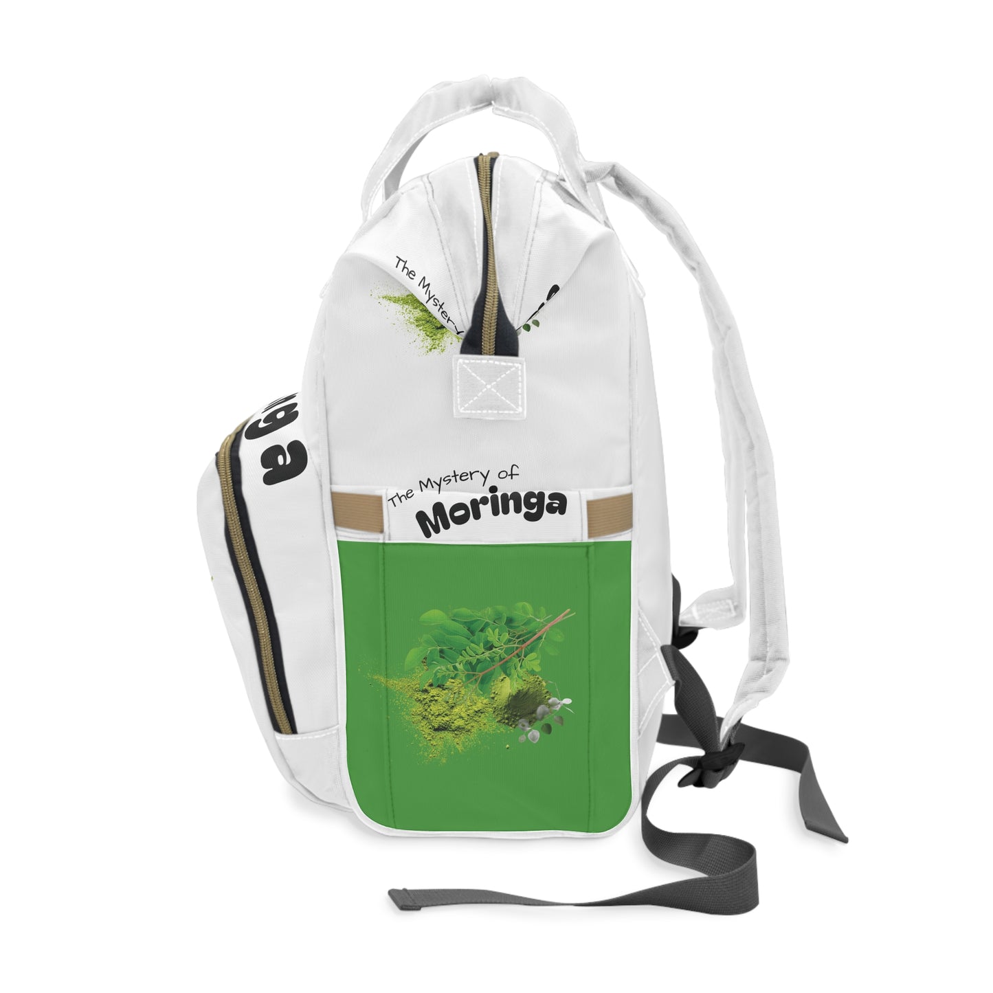 The Mystery of Moringa Greenery Multifunctional Backpack