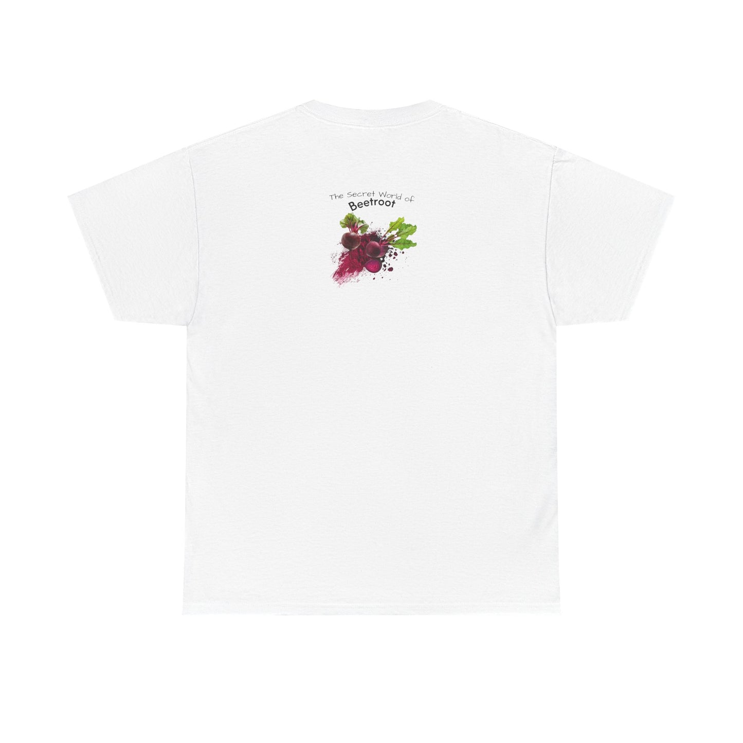 Beetroot Tee ( Simple )  - The Secret world of beetroot Powder Unisex Heavy Cotton Shirt