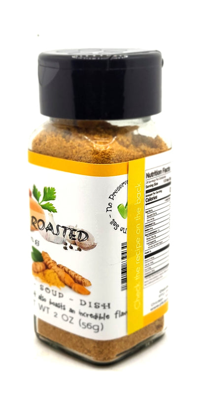 15 Hearty blend roasted adobo seasoning ( 2oz ) -  With ORGANIC TURMERIC