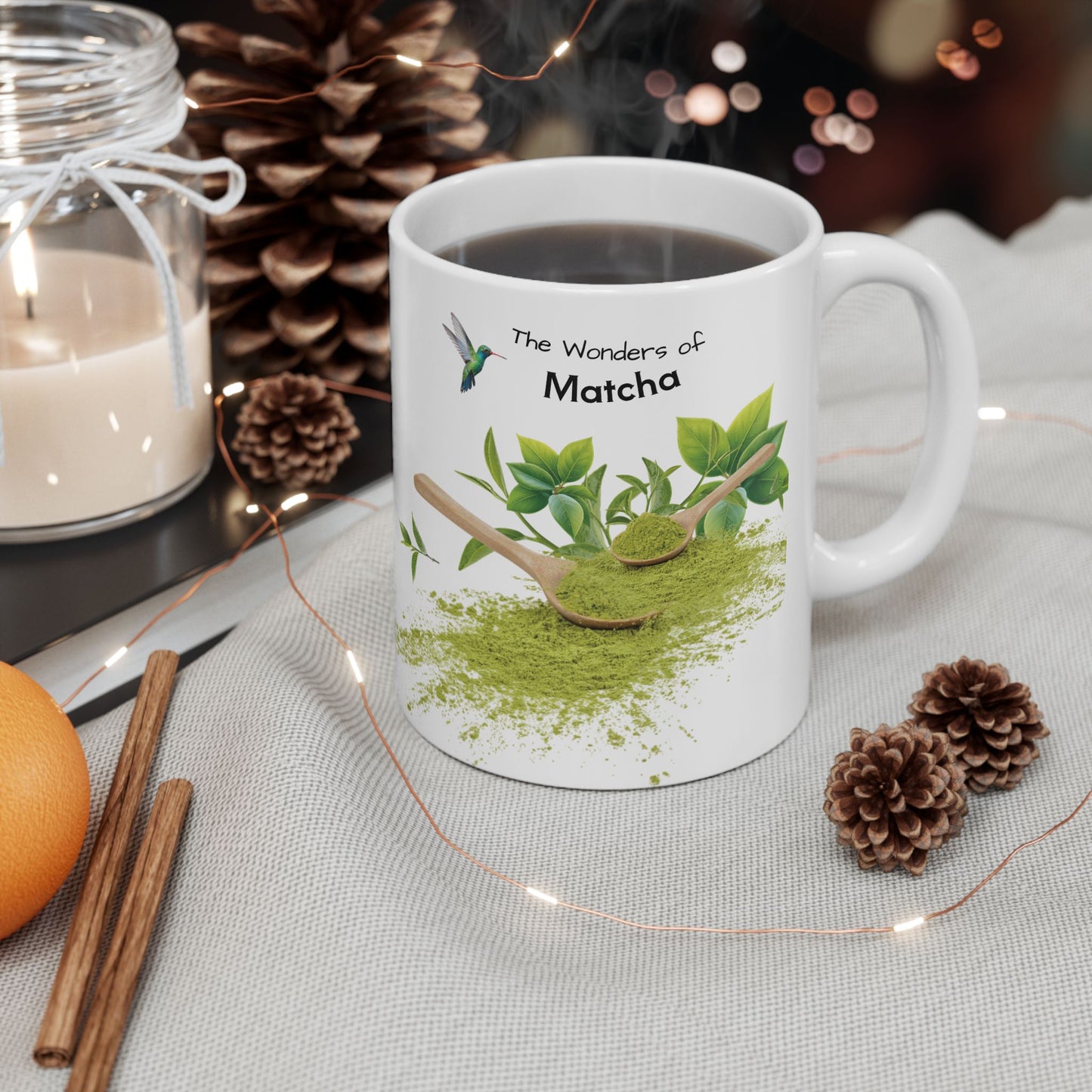 Matcha mug - Farm Fresh Ceramic Mug - Perfect for Coffee Lovers.