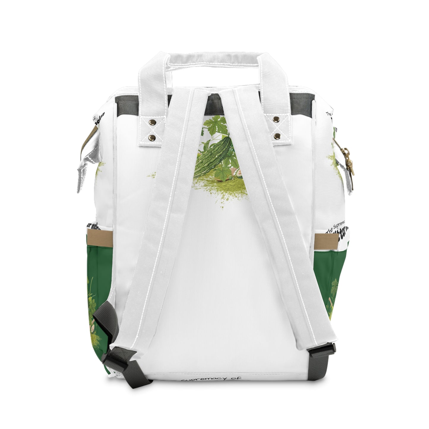 The Supremacy of Bitter melon Greenery Multifunctional Backpack