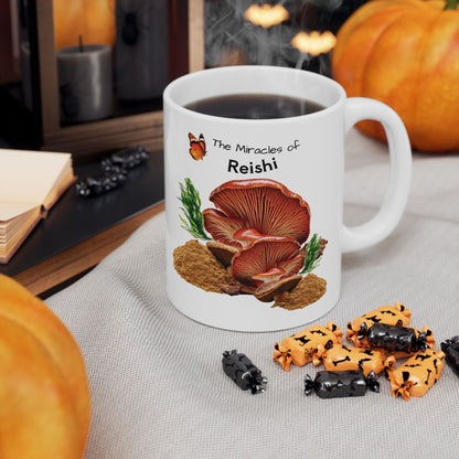 Reishi mug - Farm Fresh Ceramic Mug - Perfect for Coffee Lovers.