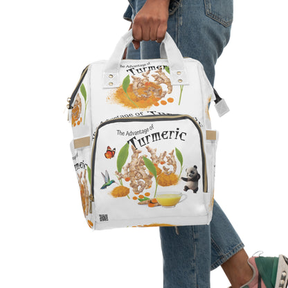 The Advantage of Turmeric -  Greenery Multifunctional Backpack