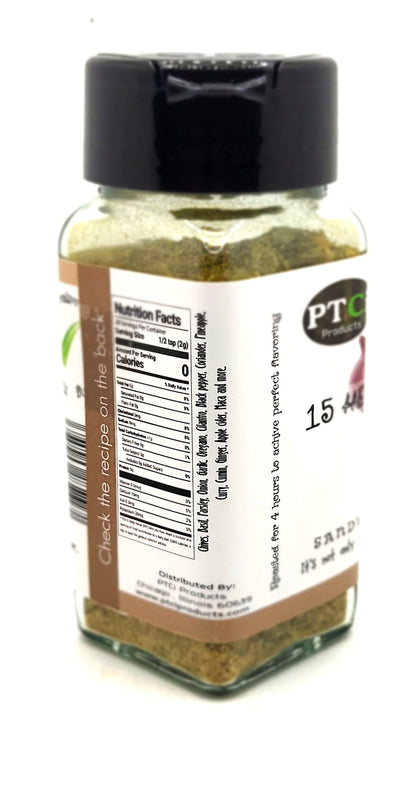 15 Hearty blend roasted adobo seasoning ( 2oz ) -  With ORGANIC MACA