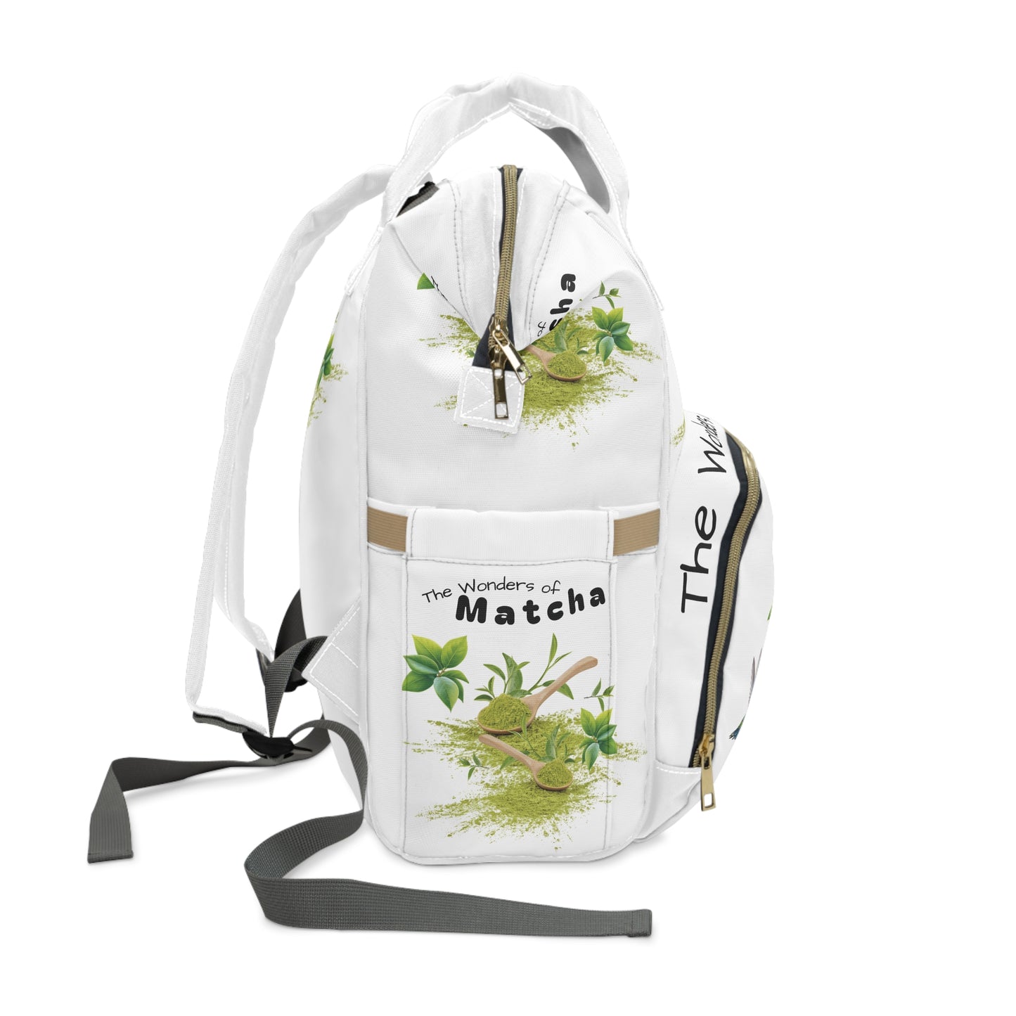 The Wonders of Matcha Powder Greenery Multifunctional Backpack