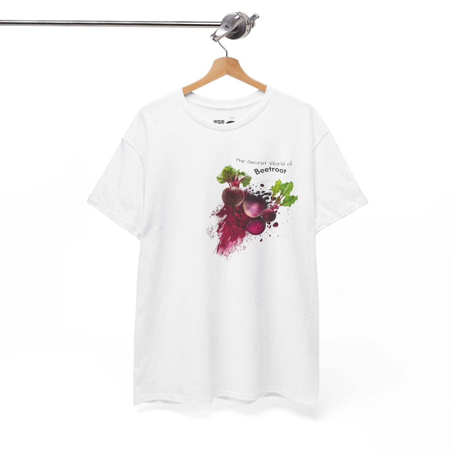 Beetroot Tee ( Simple )  - The Secret world of beetroot Powder Unisex Heavy Cotton Shirt