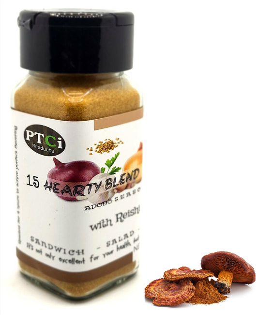 15 Hearty blend roasted adobo seasoning ( 2oz ) -  With ORGANIC REISHI MUSHROOM
