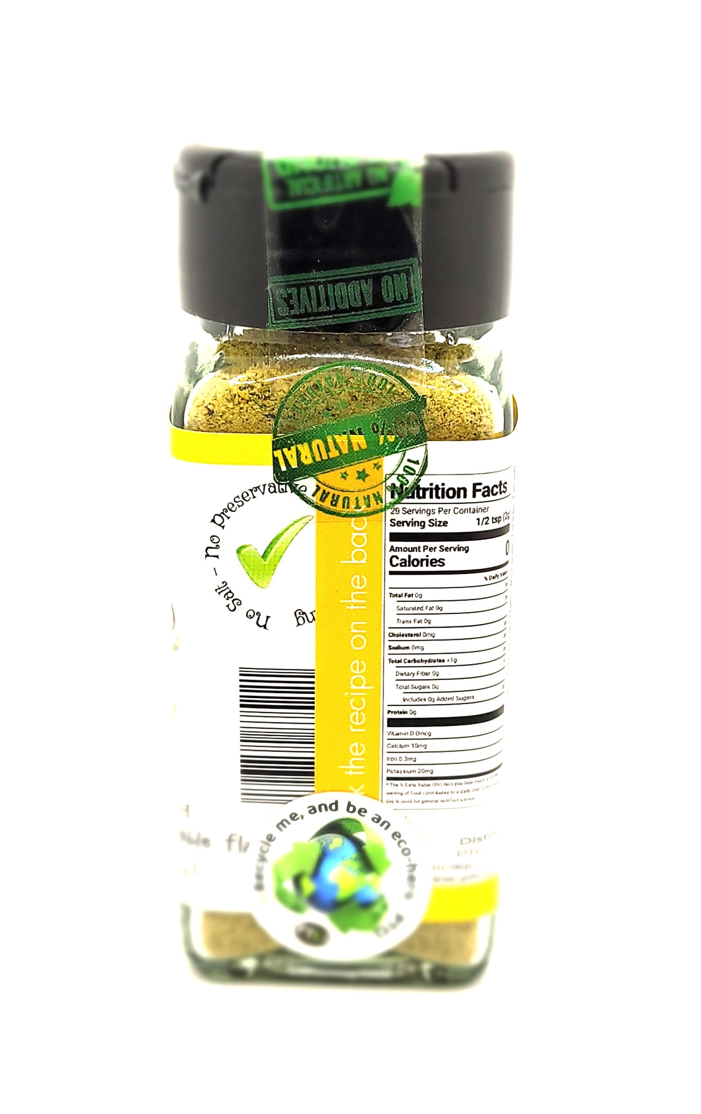 15 Hearty blend roasted adobo seasoning ( 2oz ) -  With GINGER 100% organic