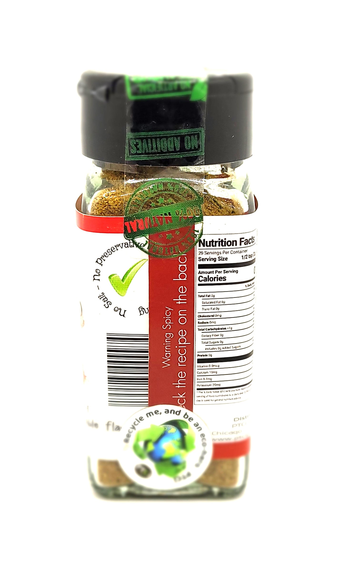 15 Hearty blend roasted adobo seasoning ( 2oz ) -  With CAYENNE 100% organic