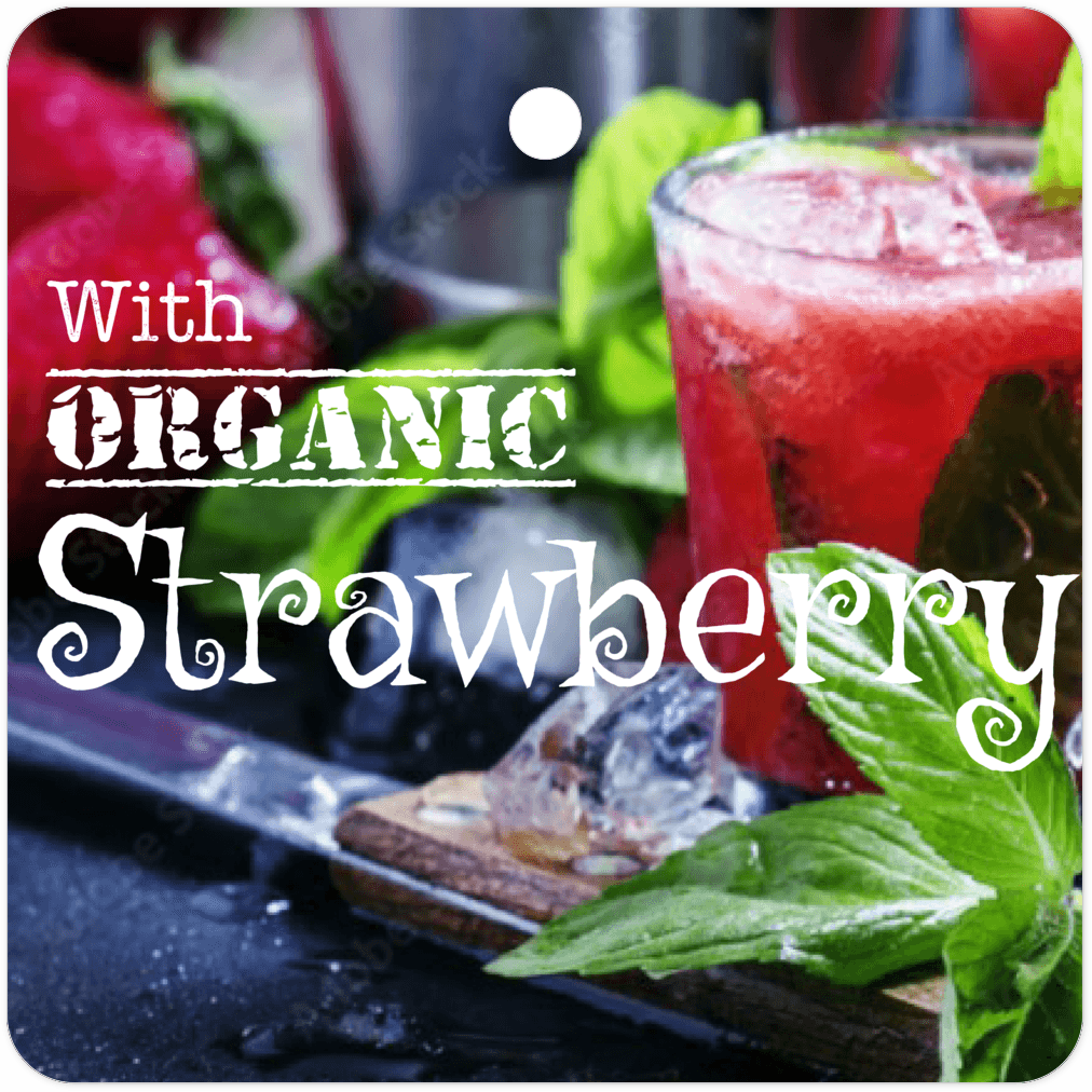 The Good Cocktail  fresh with pulp ( 7oz )  - 100% all natural with Strawberry