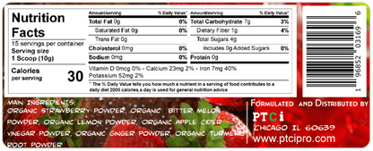 The Good Cocktail 100% Organic with Strawberry 5 oz
