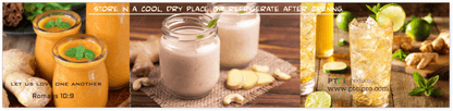 100% ORGANIC GINGER POWDER - 4 oz
